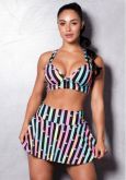 Conjunto shot saia