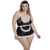 Kit Fantasia Plus Size Coelhinha Pimenta Kente