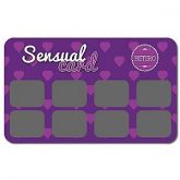 Raspadinha Sensual Card A Sós Hétero - Pacote com 10 unidade