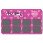 Raspadinha Sensual Card A Sós Light - Pacote com 10 unidades
