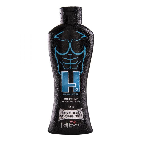 H ICE SABONETE ÍNTIMO MASCULINO 130ML HOT FLOWERS