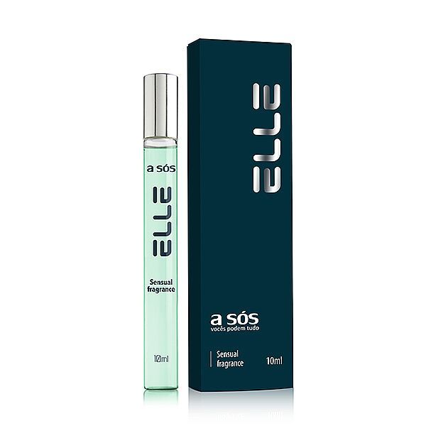 Perfume Feromônio Sensual Elle Rollon - 10ml