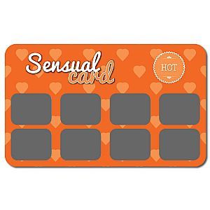 Raspadinha Sensual Card A Sós Hot - Pacote com 10 unidades