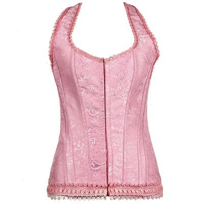 Corselet Luxo Guipire Light Pink