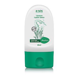 Mini Sabonete Íntimo A Sós Aloe Vera - 60ml
