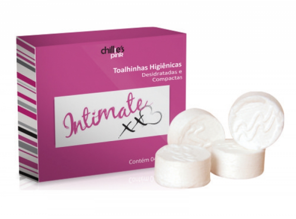 toalhinhas higiênicas desidratadas compacta