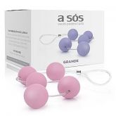 Conjunto Bolinha Tailandesa A Sós Grande -Rosa