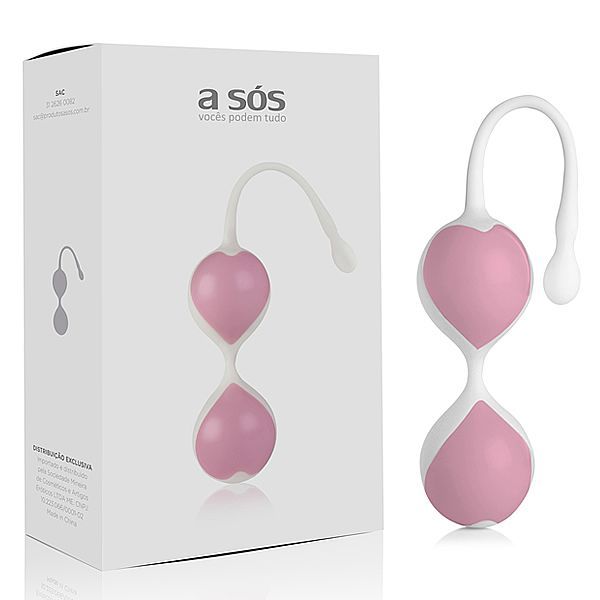 Intensive Loveball Rosa com Branco