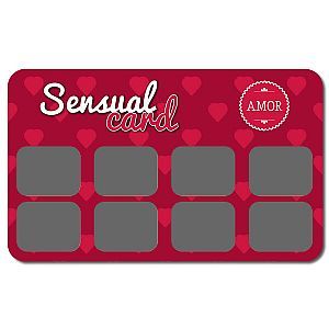 Raspadinha Sensual Card A Sós Amor - Pacote com 10 unidades