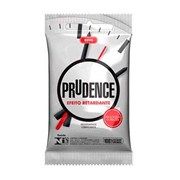 Preservativo Efeito Retardante Com 3 Unidades Prudence