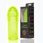 CAPA PENIANA SILICONE FOSFORESCENTE 15CM SOULSEX